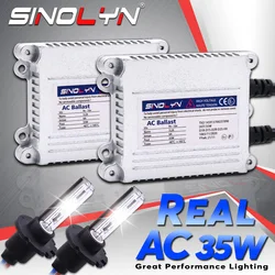 Sinolyn D2S D2H H7 H1 H11 H3 9005 9006 Xenon Conversion Car Lamps AC Ballasts Lights Bulbs For Projector Lens 4300K 6000K 8000K