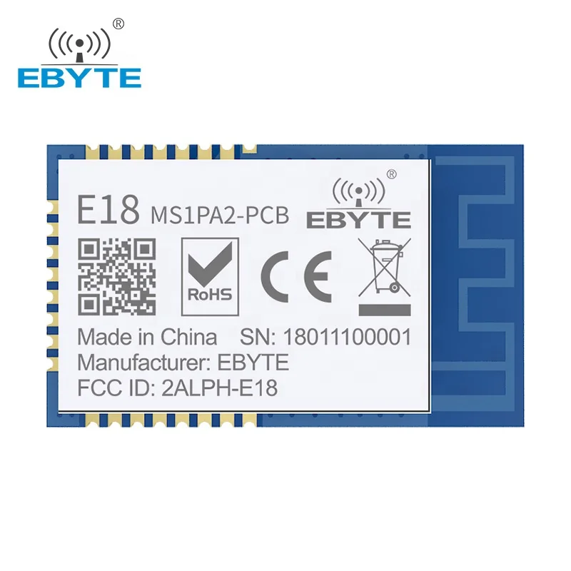 

E18-MS1PA2-PCB Zigbee IO CC2530 PA 2,4 ГГц 100 мВт антенна PCB IoT Uhf беспроводной трансивер передатчик и приемник радиочастотный модуль