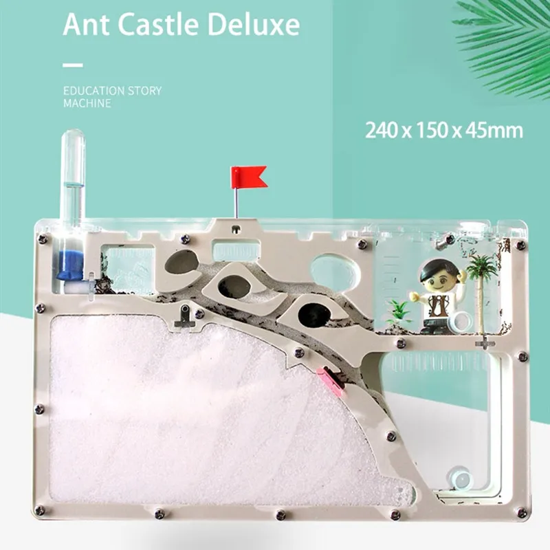 2021 Ant Castle M Ecological Insect Box Pet Ant Workshop Tribe Lazy Farm Children Gift for Christmas