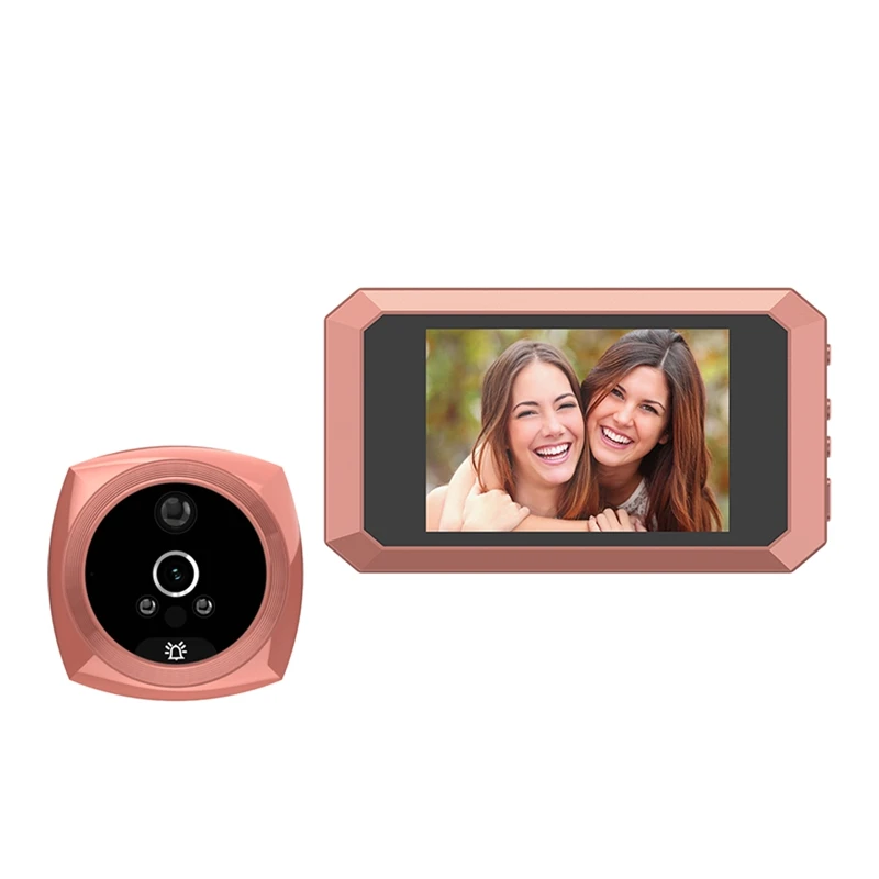 

3.5 Inch Display Video Peephole Camera Motion Detection Monitor Digital Viewer Door Eye Security Voice Photo Record Door Bell