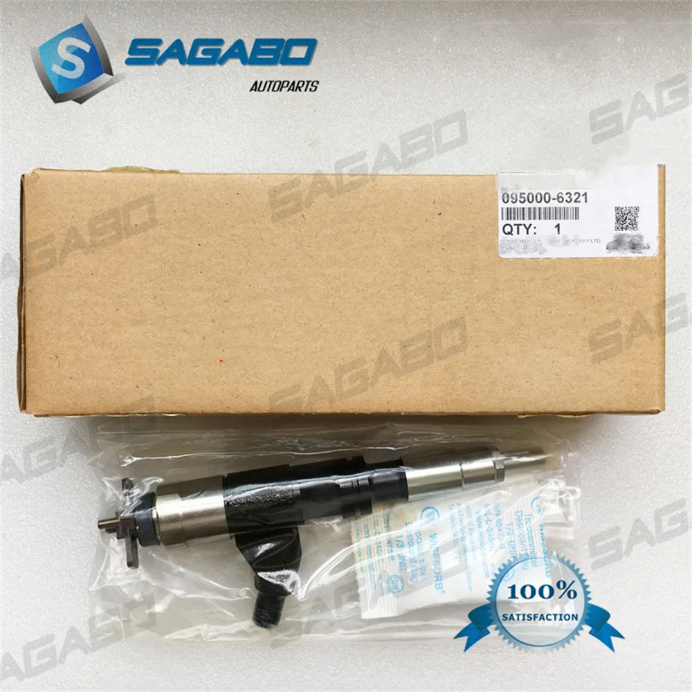 4PCS Brand New And Genuine Common Rail Injector 095000-6320, 095000-6321, RE531210, RE530361, RE546783, SE501928