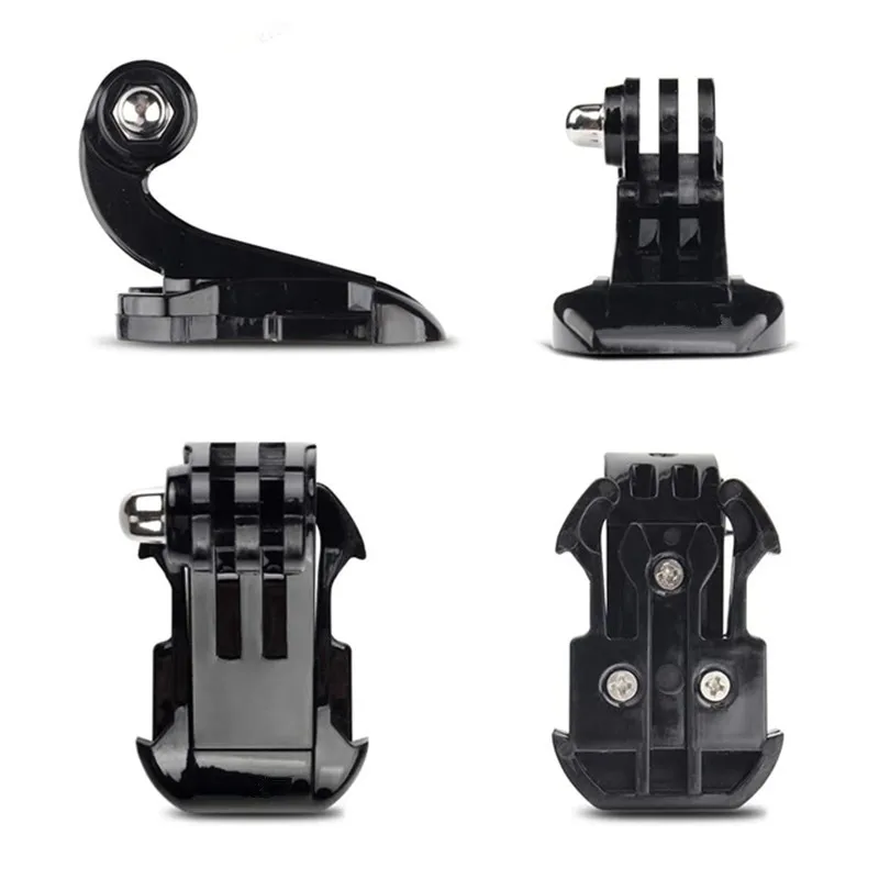 J-Hook Buckle Surface Mount For Gopro Accessories For Go Pro Hero 9 8 7 6 5 4 for Yi 4K SJCAM Action Camera Cam Accessories