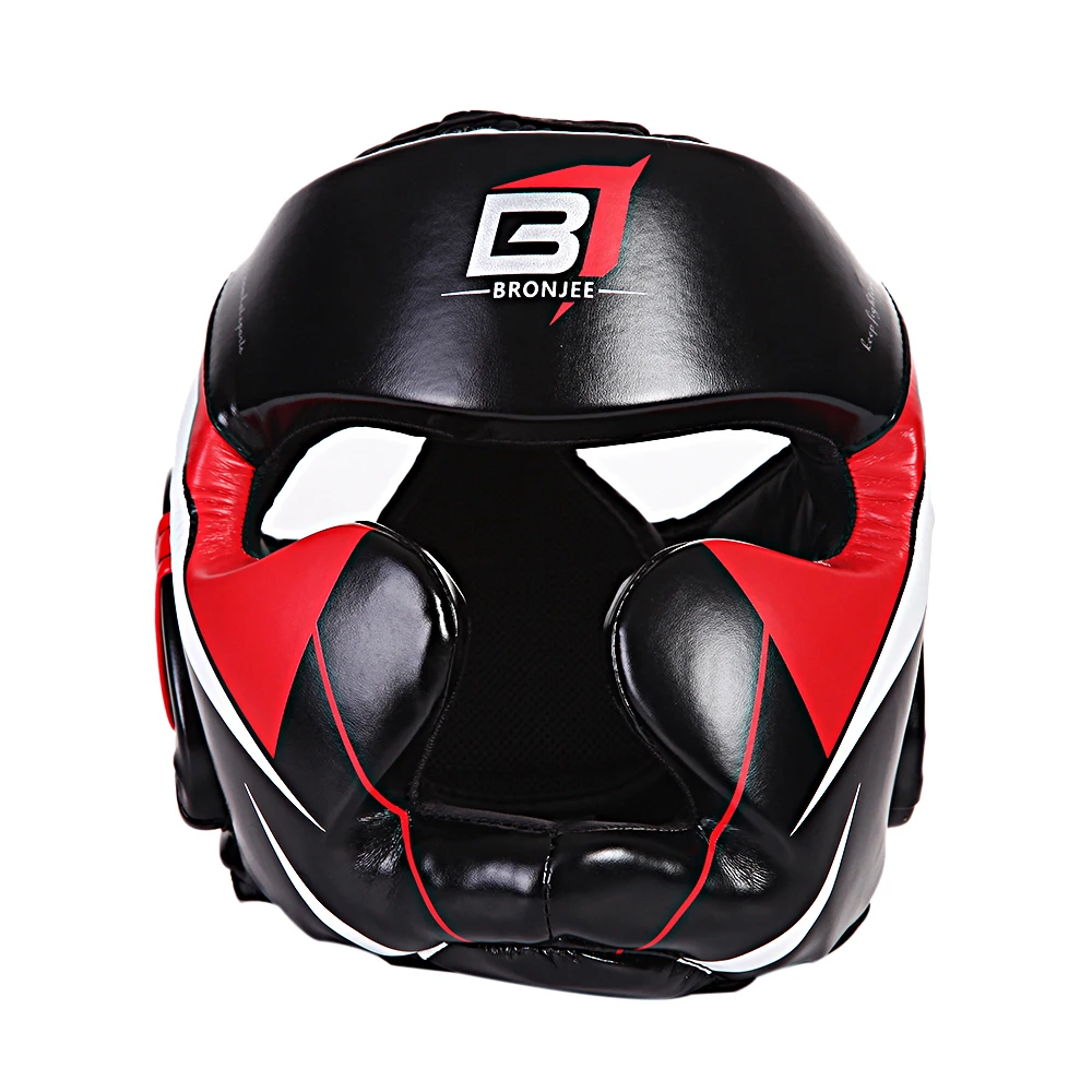 2020 Pretorian Best Boxing Headgear Sanda Kick Boxing Head Protector PU leather For Men Women In TKD Karate 3 Colors Box Helmet
