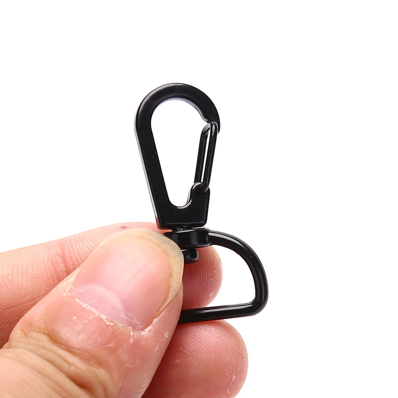 10pcs Metal Bags Strap Buckles Lobster Clasp Collar Carabiner Snap Hook DIY KeyChain Bag Part Accessories