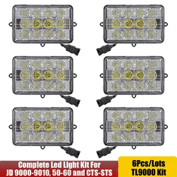 TL9000 Kit LED Combine FloodLight HeadLight Kit For John Deere Combines 9450, 9550, 9650,9560, 9660,9660CTS,9550SH, 9560SH+