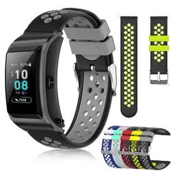 For Huawei Talkband B5 Silicone Watch Strap Replacement sports watchbands Rubber Bracelet 18mm Watch band Huawei B5 ремешок