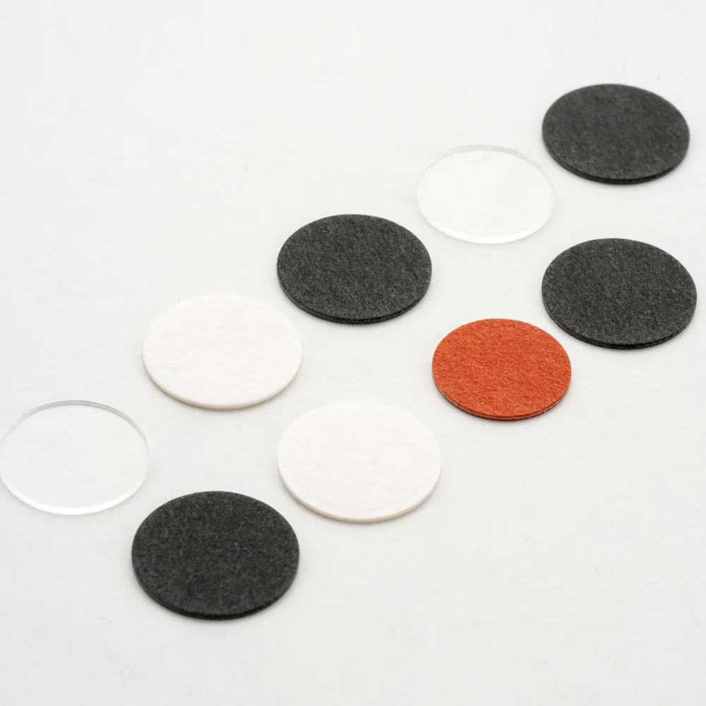 Billard Faser Spitze Pads Papier Bakelit Phenol Papier Ferrule Pads Protector für Pool Queue Karambol Queue Billard Zubehör