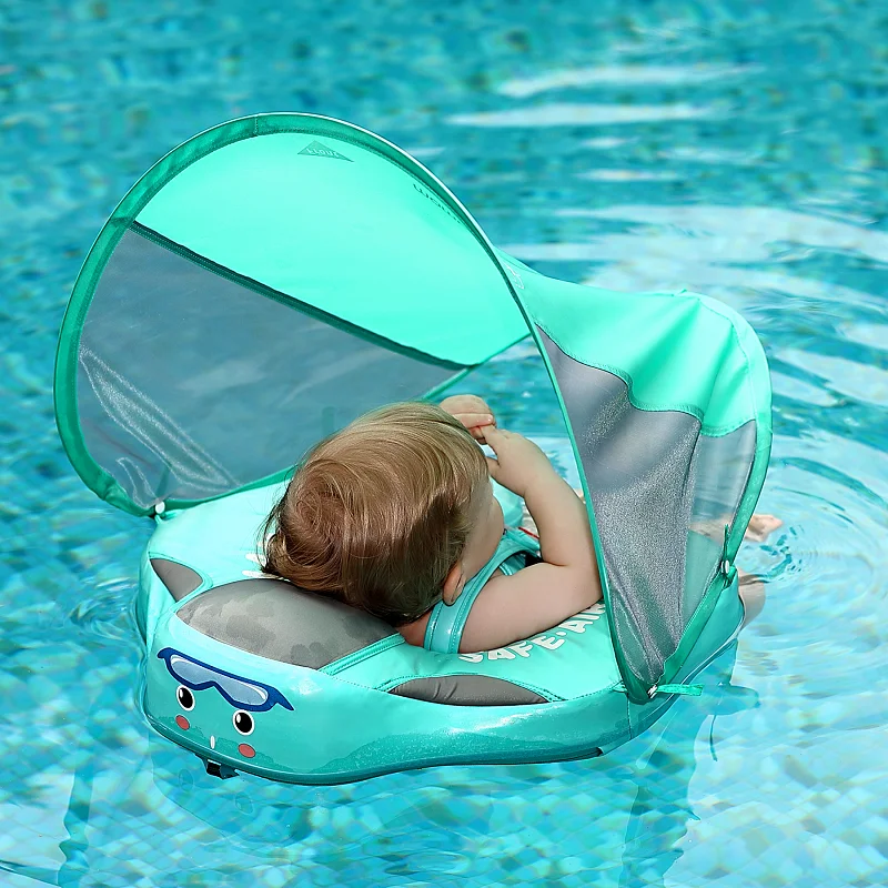 Dropshipper Mambobaby Non Inflatable Baby Swim Float Chest Swimming Ring