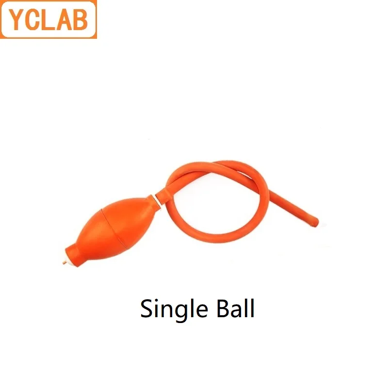 YCLAB Single & Double Ball Rubber Manual Inflation Compression Buret Pressurization Laboratory Equipment ( Gift a Joint )