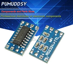 10PCS Mini RS232 MAX3232 Level to TTL Level Board 115200bps Converter Adaptor Module new