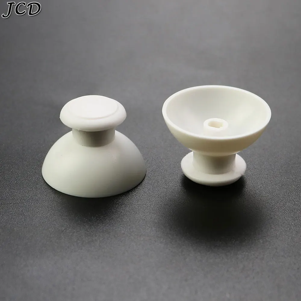 JCD 1piece Rocker cap For Wii U WiiU WII U White Black Hole 3D Analog Cover Plastic Thumb stick Joystick Grip Caps Controller