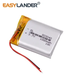 1000mah 3.7v 803040 litowo polimer li akumulator mały głośnik Bluetooth kolumna DVR-lustro wideorejestrator samochodowy nawigator