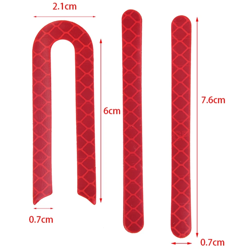 Reflective Sticker For Xiaomi Mijia M365 1S Pro Electric Scooter Front Rear Wheel Tyre Cover Protective Shell Parts