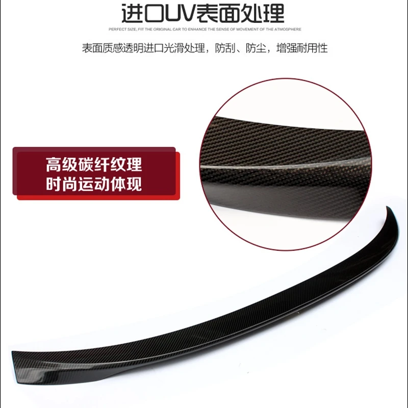 For BMW X6 F16 Spoiler Carbon Fiber Material 2014 2015 2016 - UP X6 Carbon Spoiler M Performance Style