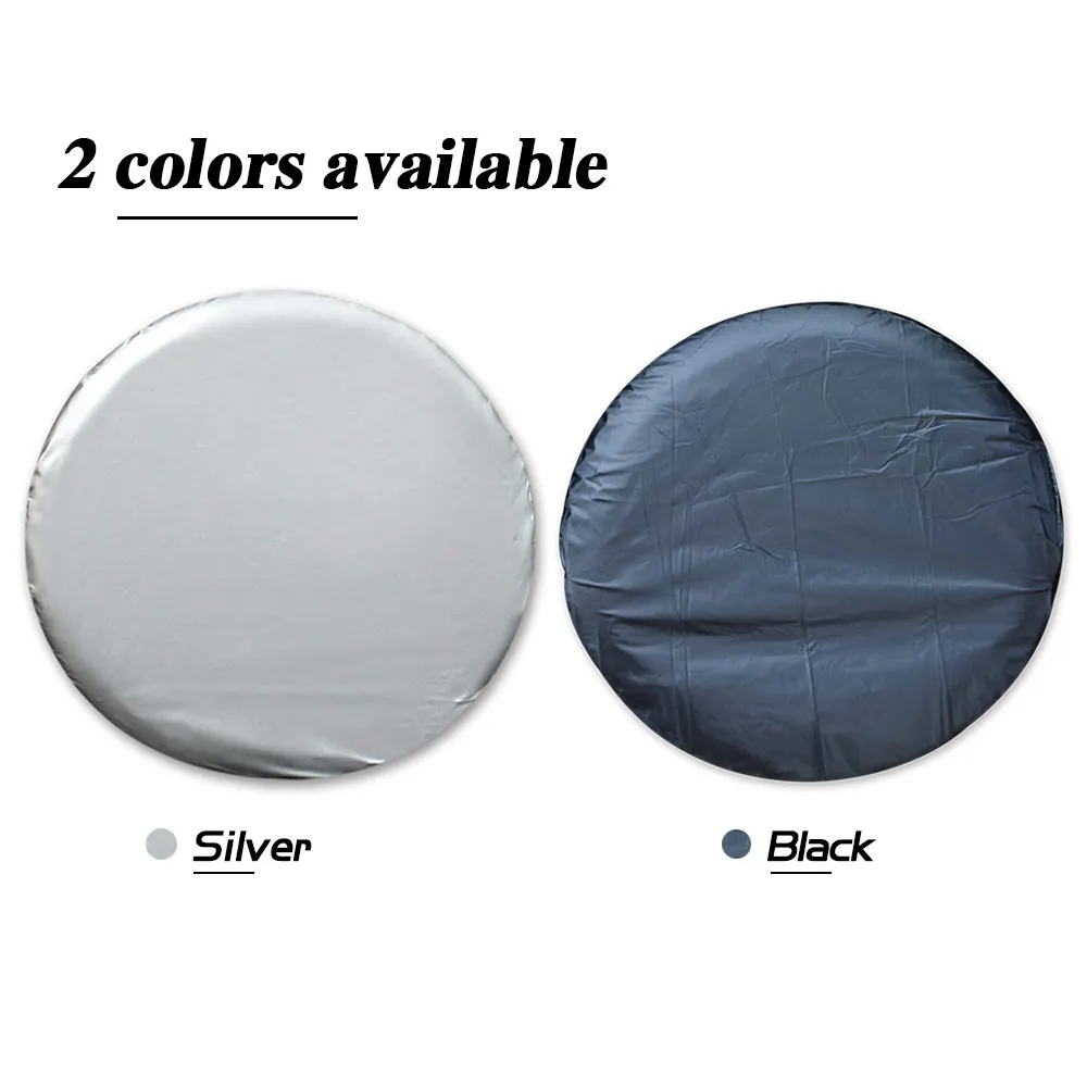 1PCS 27-29 inch 29-32 inch Waterproof Car Wheel Cover Tire Covers Sun Protector For RV Auto Car Camper Universal Car Tire Covers