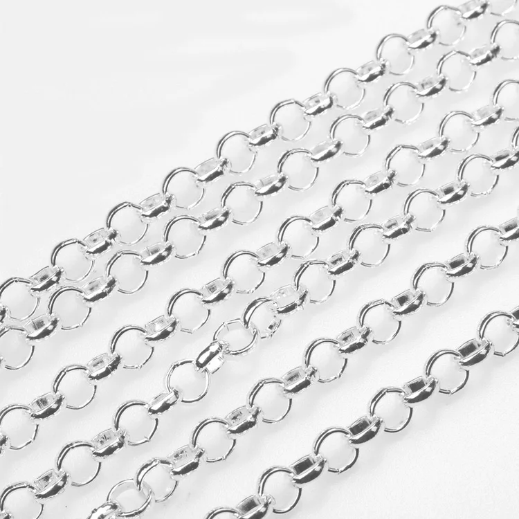 OlingArt 4MM/6MM 2M/LOT „O“ Herstellung von Schmuck Wort „O“ Link Fünf Farben Kette DIY Halsketten/Armband/Quaste – Detail 5