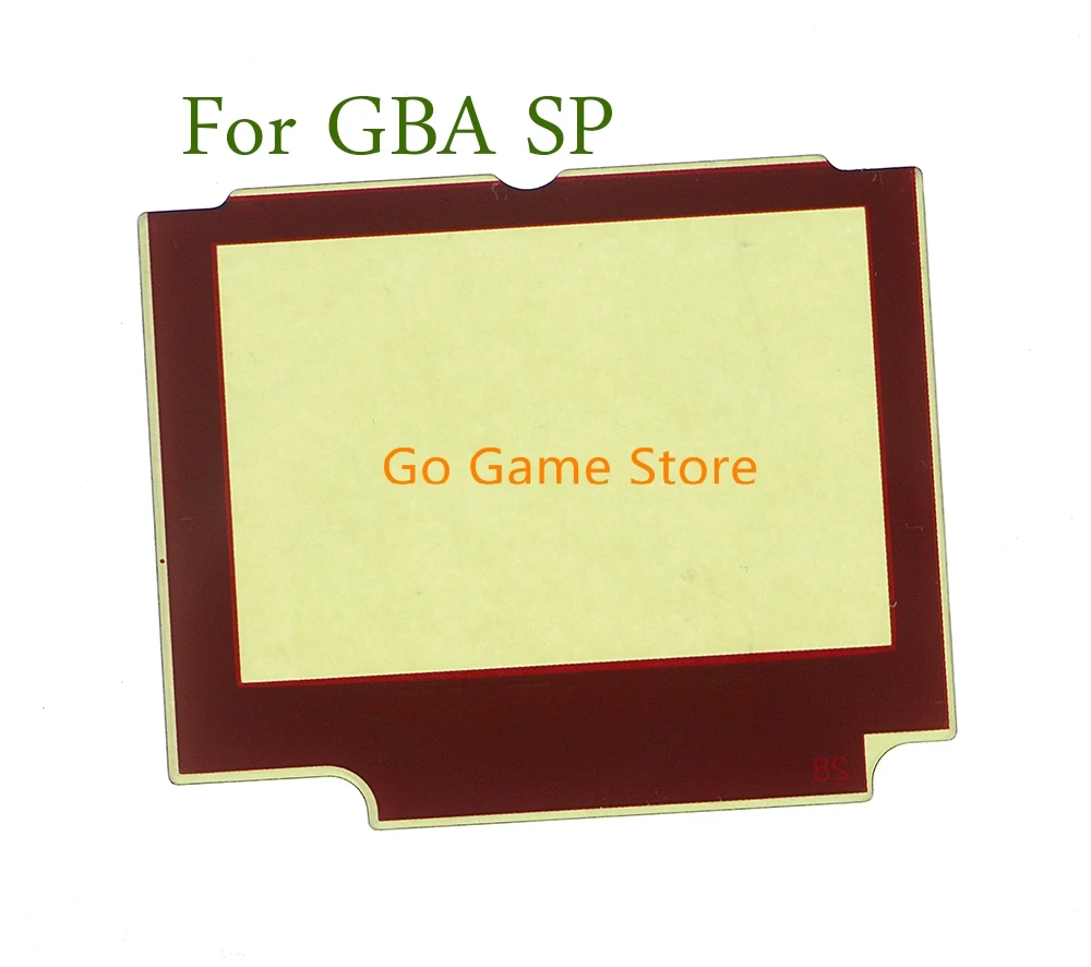 200pcs for GameBoy Advance SP Red Color For GBA SP Red plastic Screen Lens Protector