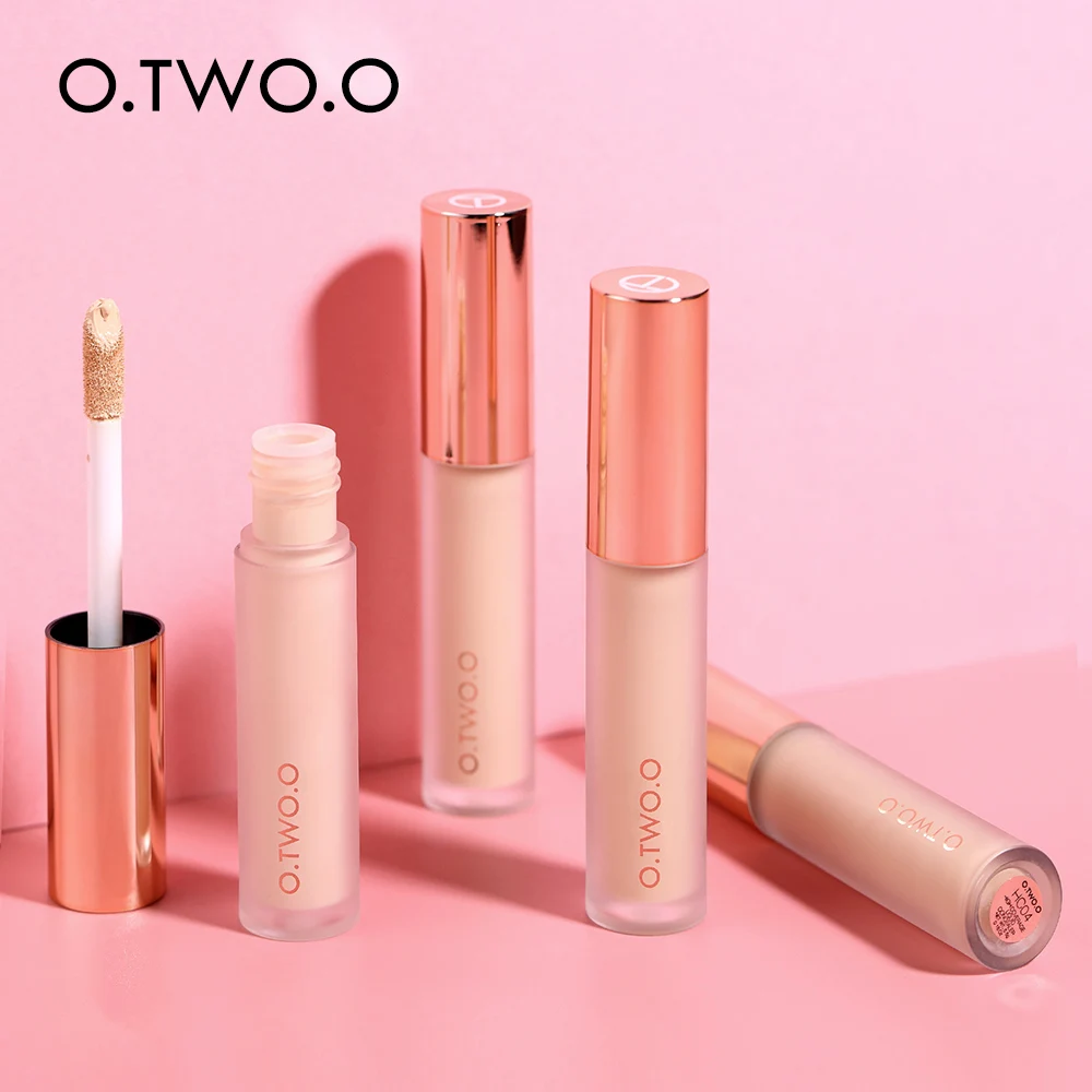 O.TWO.O 4pcs/set Concealer Liquid Long Lasting High Coverage Dark Circles Makeup Kit