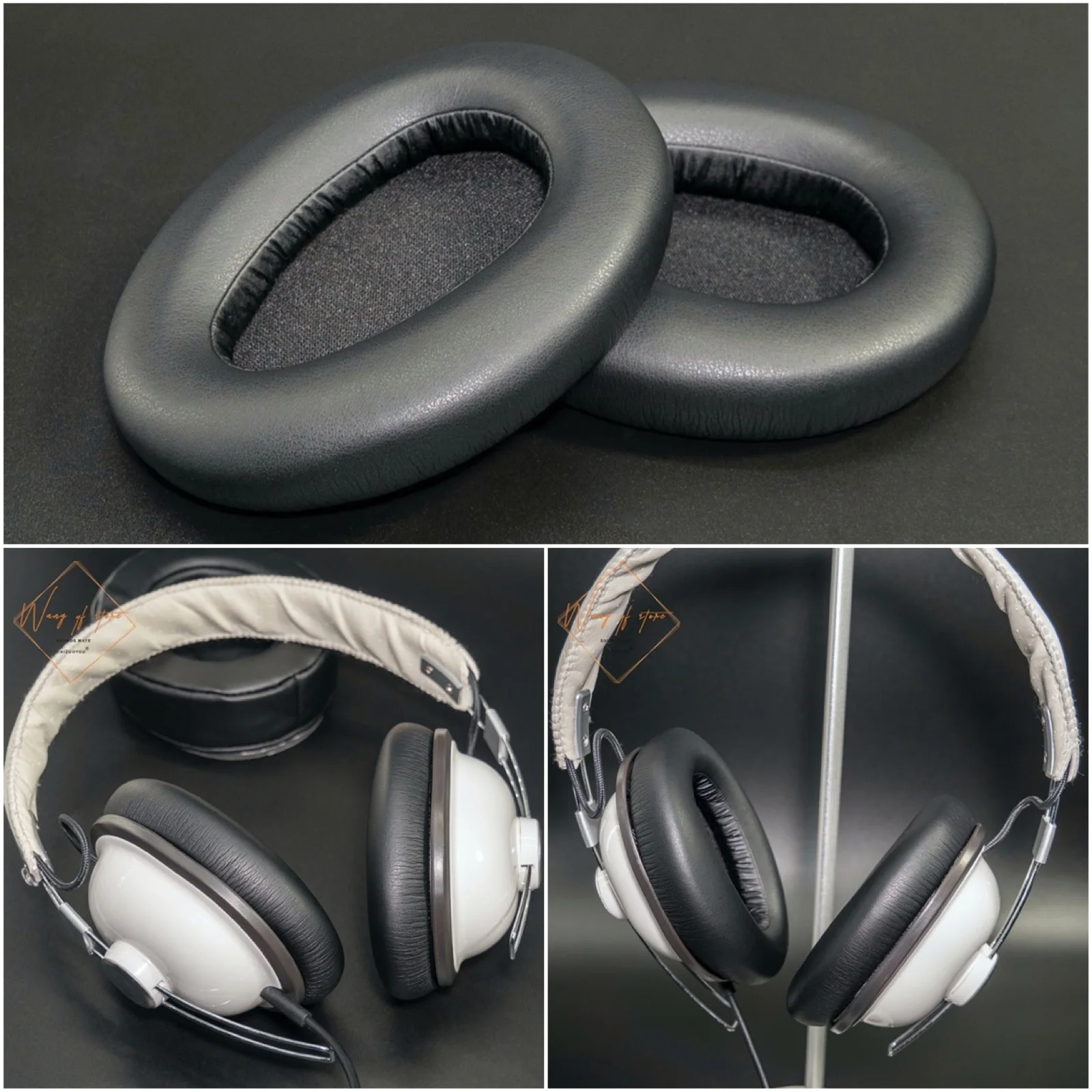นุ่ม L ขนาดโฟม Ear Pads เบาะสำหรับ Panasonic RP-HTX7 HTX9 HTX7A HTX 7 9 7A หูฟังชุดหูฟัง