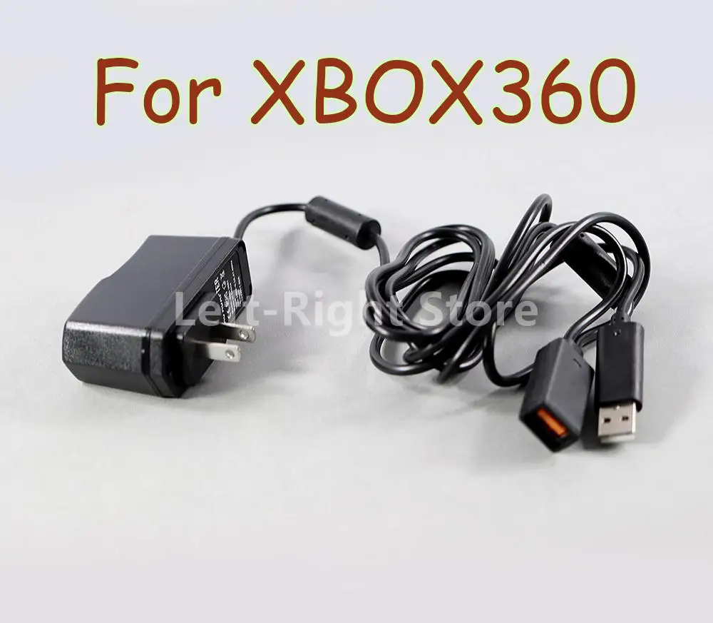 5PCS FOR XBOX360 Kinect Sensor Black AC 100V-240V Power Supply EU US Plug Adapter USB Charging Charger For Microsoft Xbox360