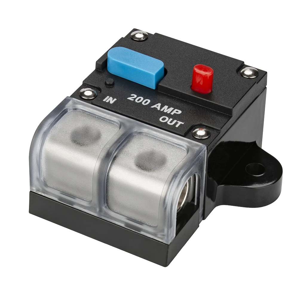 Self-recovery circuit breaker car audio modification with switch automatic fuse holder power supply protection car audio