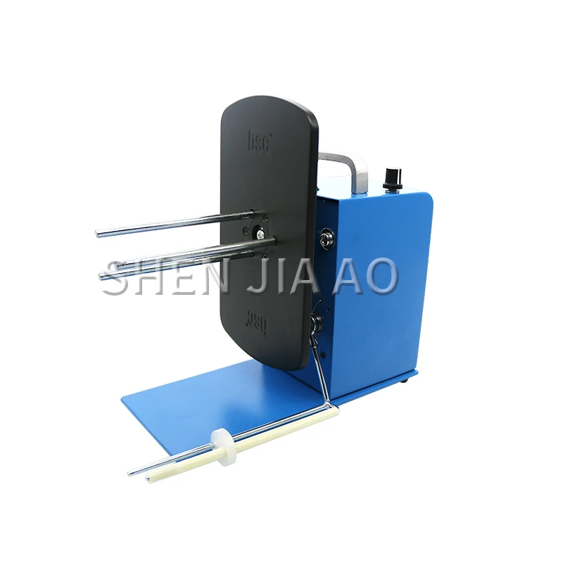 Imagem -04 - Máquina Rebobinadora Automática de Papel Multifuncional 220v Descrição da Etiqueta em Torno do Enrolador do Alimentador Máquina de Recebimento do Papel Peça