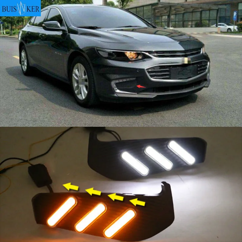 

Fog lights For Chevrolet Malibu XL 2016 2017 2018 Front Bumper Fog Light Foglamp DRL Running Lamp headlight Foglight taillight