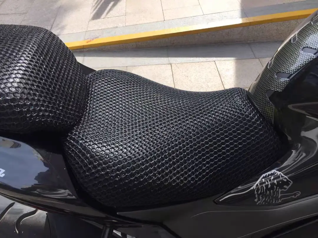 Seat Cushion Cover Net 3D Mesh Protector Insulation Cushion Cover Motorcycle Accessories For Keeway RKF 125