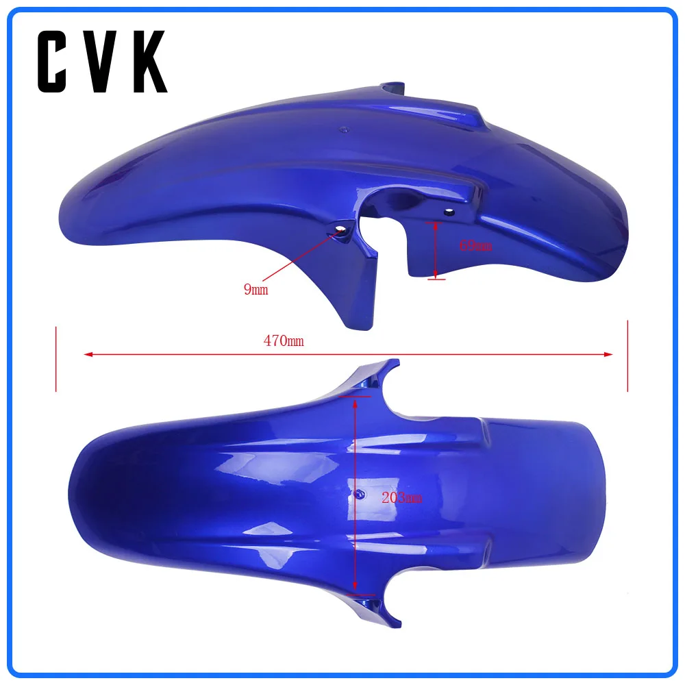 CVK ABS Front Fender Mud Splash Guard Mudguards For HONDA CB250F CB600F CB900F CB1300 Hornet 250 600 900 CB600 Hornet600