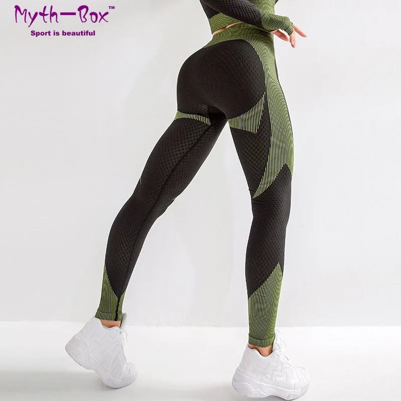 

Женские спортивные Леггинсы с высокой талией, штаны для йоги, обтягивающие бедра штаны для бега, текстурированные леггинсы для тренажерного зала, фитнеса, тренировок, женские леггинсы