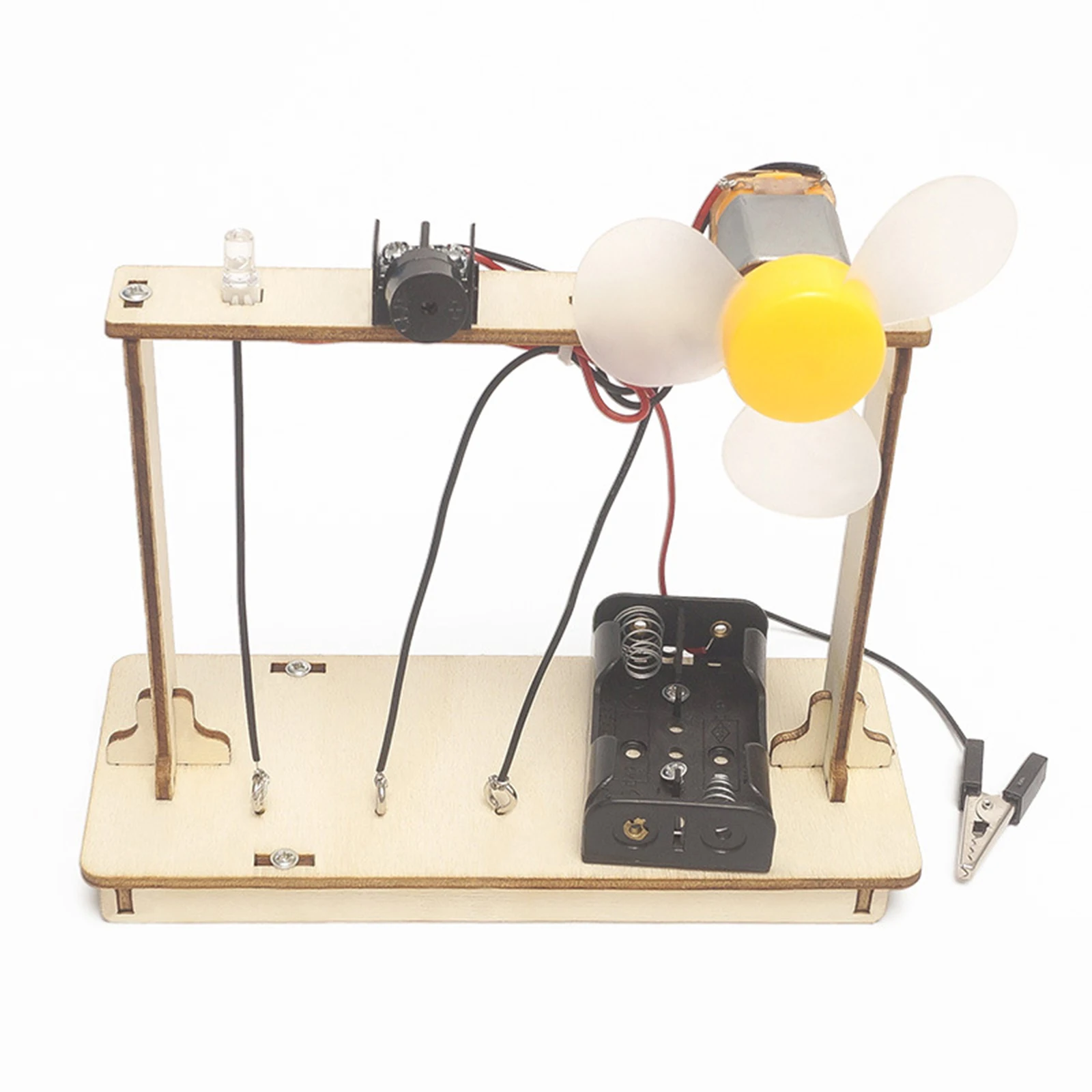 Experimento físico de ciências engraçado, brinquedos de educação, faça você mesmo, modelo de luz de madeira para aprendizagem de crianças