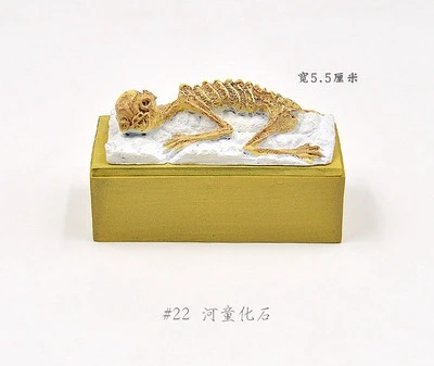 

mini pvc figure model toy Hetong fossil weijue