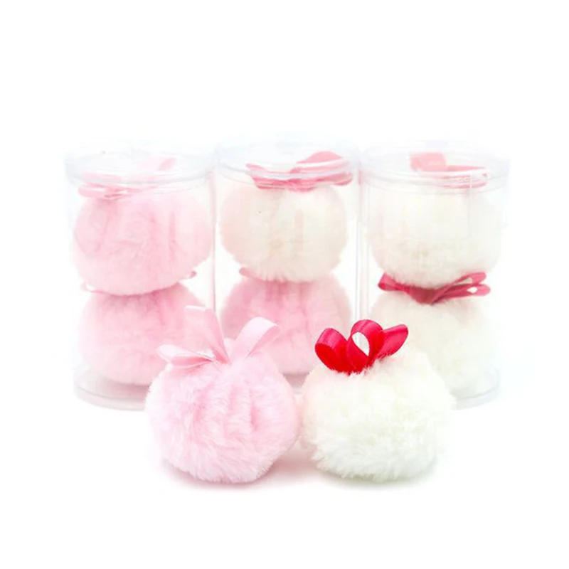 2pc/set Professional Butterfly Baby Cosmetic Mini Soft Plush Powder Puff Sponge Talcum Powder Cosmetic Makeup Beauty Tools