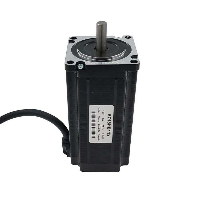 57BYG silnik krokowy 112mm 2 fazy 1.8 stopni 4.0A 3N.m hybrydowy silnik sterownika Nema 23 silnik krokowy