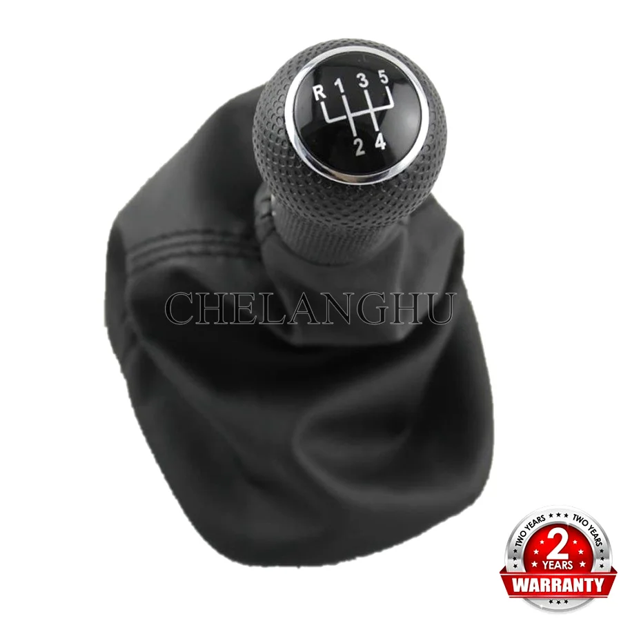 

For Seat Leon 2000 2001 Toledo 1999 2000 2001 Car-Styling 5 Speed Gear 12 mm Hole Gear Lever Stick Shift Knob Leather Boot