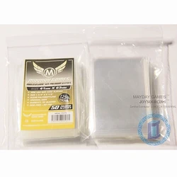 50 Sleeves MAYDAY Board Games Cards MDG 7075 for 41*63mm Premium thicker Sleeve Protective clear card sleeves