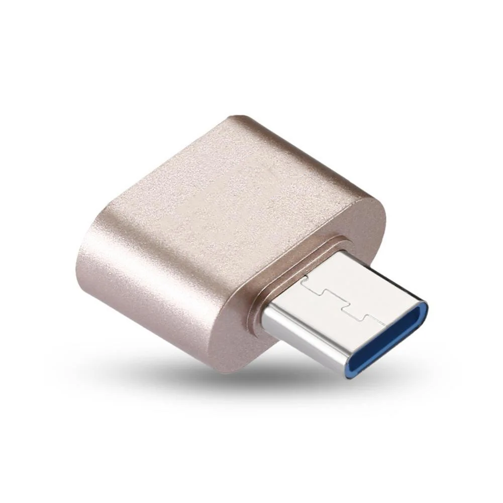 USB 2.0 To Type-C OTG Adapter Ultra-high-speed Transmission Cable Converter For Smart Phones Computers Tablets