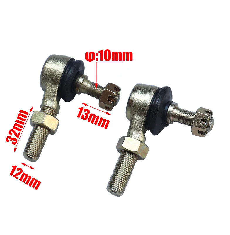 M10-M12 Tie Rod End Kits Fit For CF Moto 9030-101170 Steering Knuckle cfmoto Tie Rod End Ball Joint Zforce 1000 800 500 X6 ATV