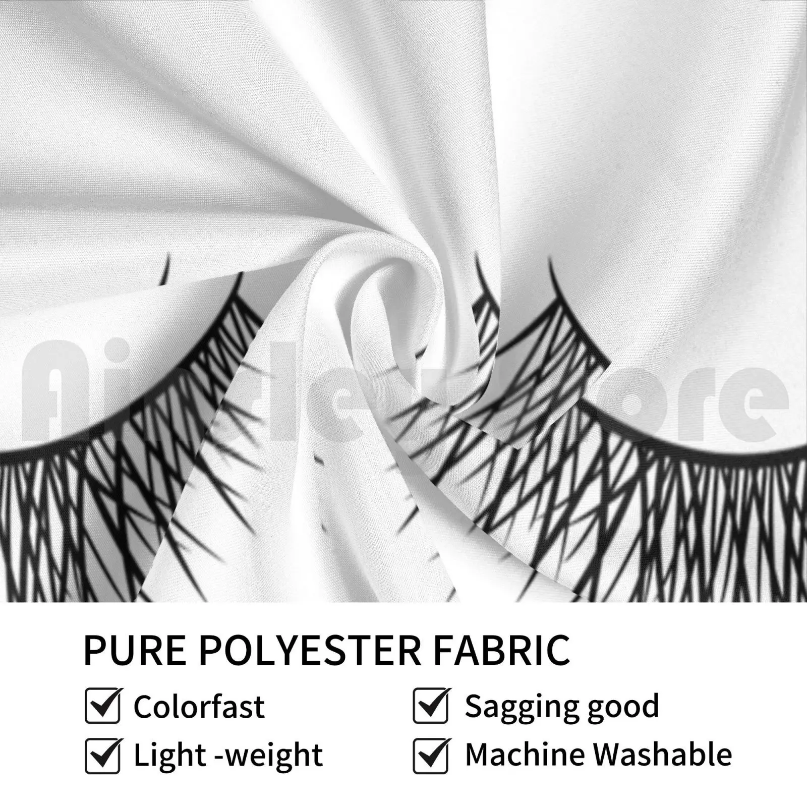 Lashes Beauty And Girly Tapestry Living Room Bedroom Girly Lash Lashes Eyes Black Girls Beauty Beautiful