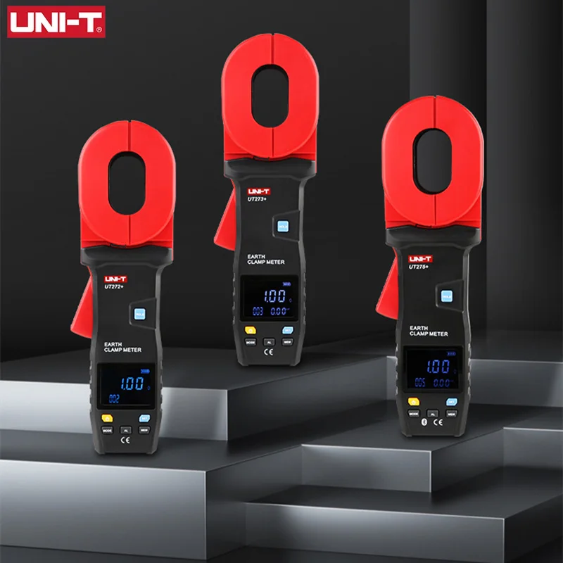 UT272+/273+/275+ Loop Resistance Tester Clamp-on Ground Resistance Tester Clamp Ammeter USB Data Transfer Data Storage