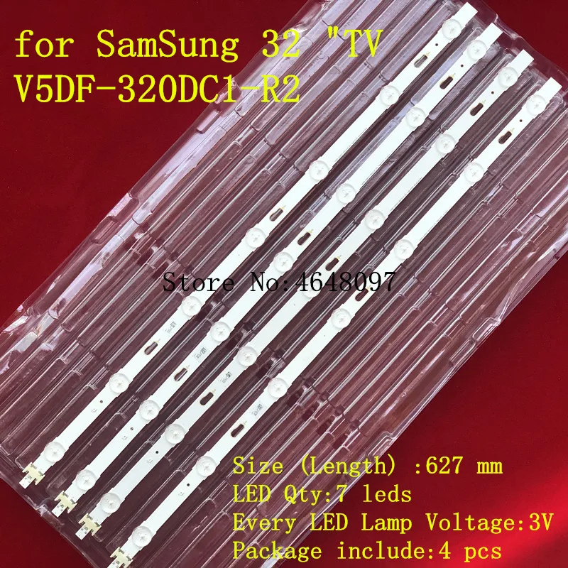 

LED Light for SamSung 32 "TV V5DF-320DC1-R2 LM41-00117P BN41-02371A UE32J6500AU UE32J6300AW UE32J6300AK UE32J6370SU