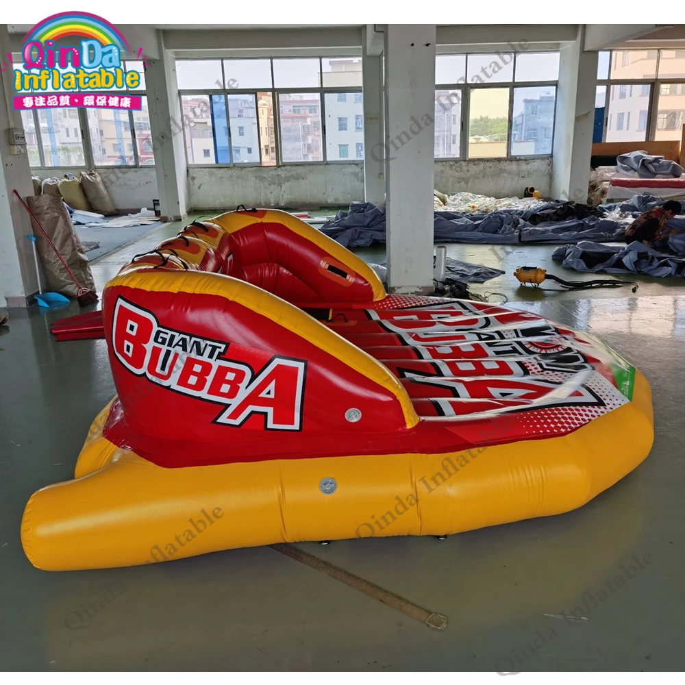 Commercial PVC Inflatable Crazy UFO Inflatable Water Flying UFO For Aqua Games