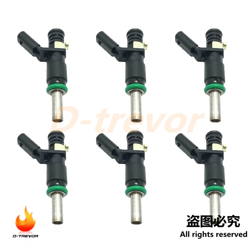 

6Pcs A2720780249 Fuel injector For Mercedes SLK R E SLK GLK ML S 3.5L 3.0L