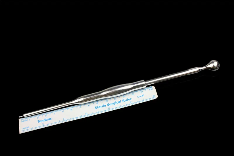 Orthopedics instruments medical spine lumbar body ball probe probe pedicle measurement drill perforation depth ruler Measuring