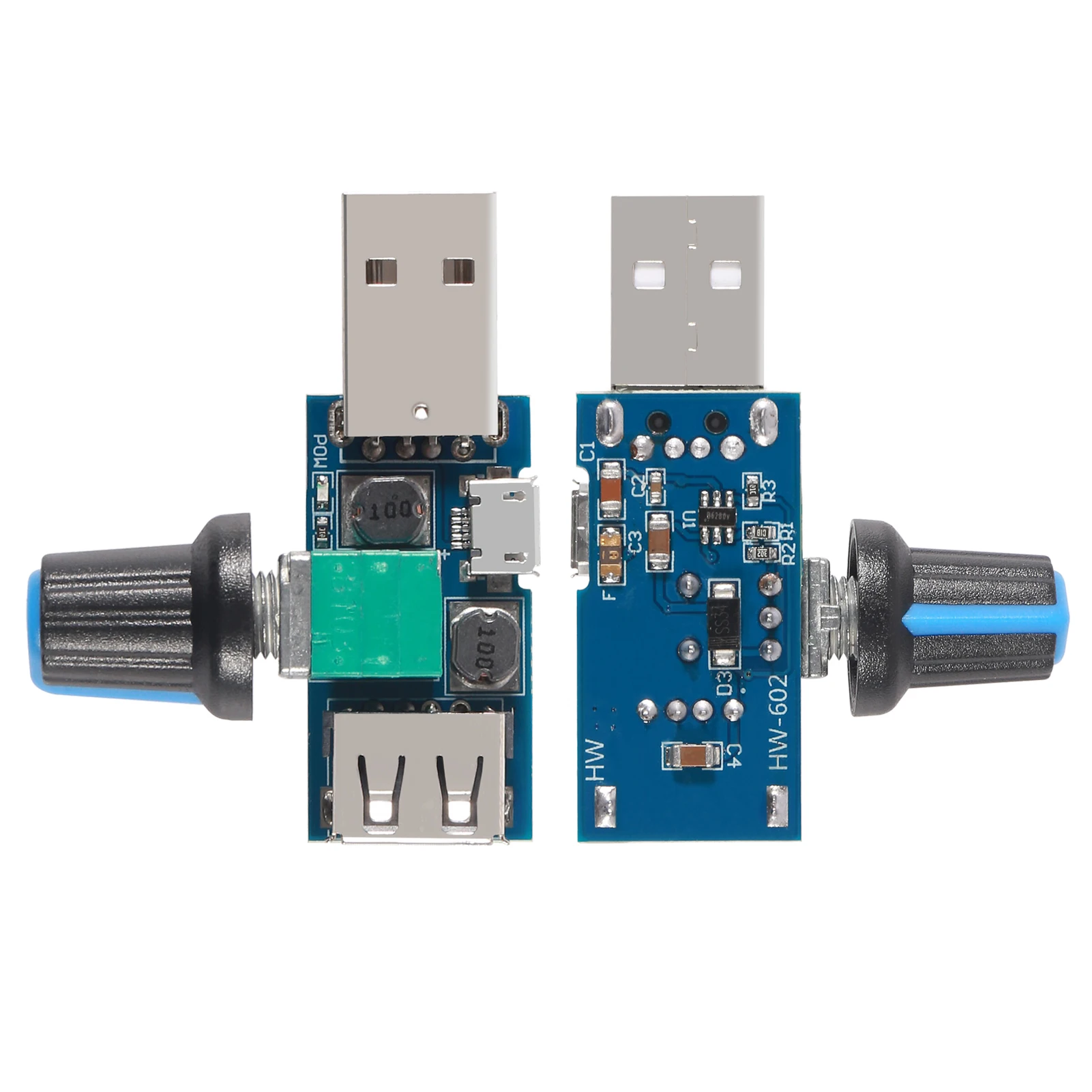 DC 4V-12V 5W XY-FS USB พัดลม Stepless Governor USB ตัวควบคุมความเร็วพัดลม Multi-Gear เสริม Cooling Tool