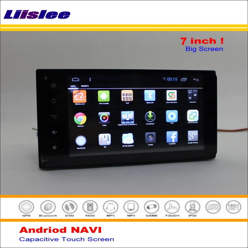 Car Android GPS Navigation System For Toyota Alphard 2002 2003 2004 2005 2006 2007 Radio Stereo Audio Video Multimedia HD Screen