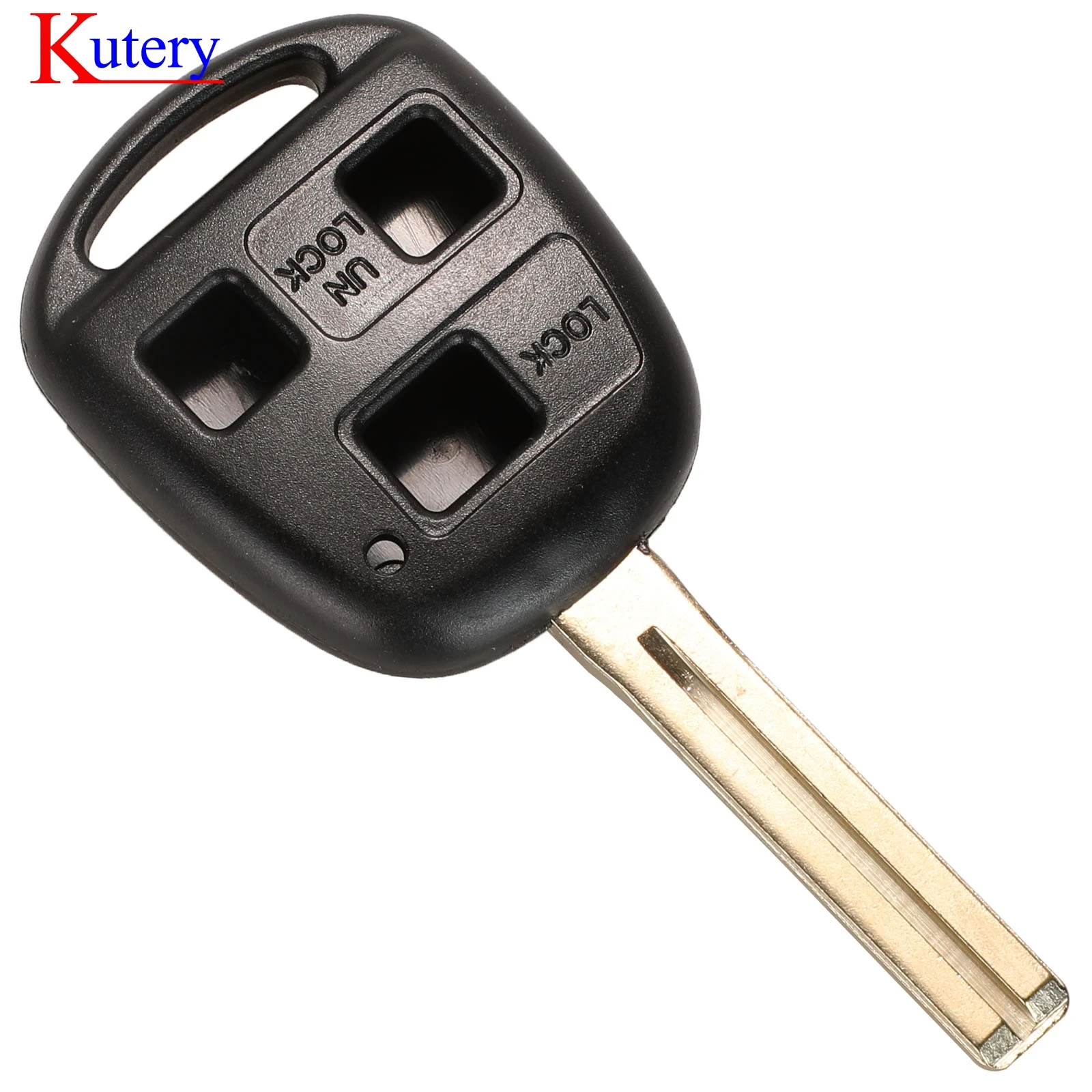 jingyuqin 2/3 Buttons Remote Car Key Shell Fob For Lexus RX300 ES300 GX470 LX470 Key Case Short Types Replacement