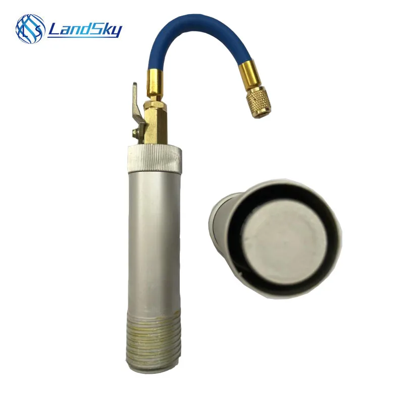 

Hand Pressure Refrigeration System An Oil Doser Automotive Liquid Filling Cylinder Injector Filler Tube OZ 121UV03 1/4SAE