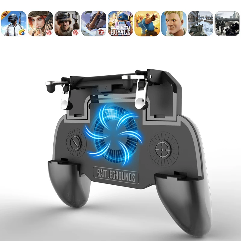 Pubg Game Gamepad For Mobile Phone Game Controller l1r1 Shooter Trigger Fire Button For IPhone For Free Fire