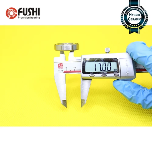 Imagen 2 del producto 6903 rodamiento cerámico híbrido 17*30*7mm (1 pieza) soportes inferiores de bicicleta repuestos 6903RS Si3N4 rodamientos de bolas